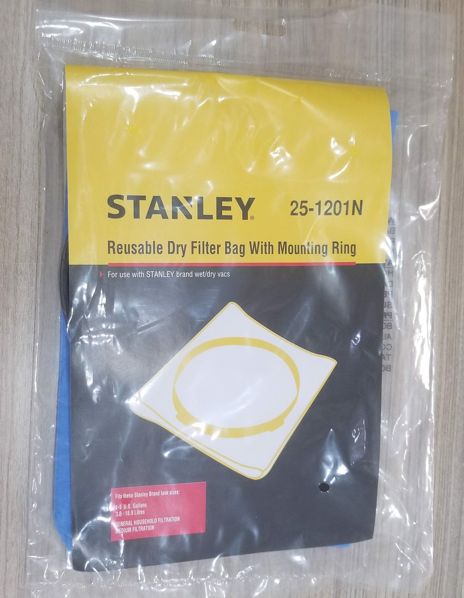 Lọc giấy và vòng giữ  Stanley SL18125DC – Model 25-1201N