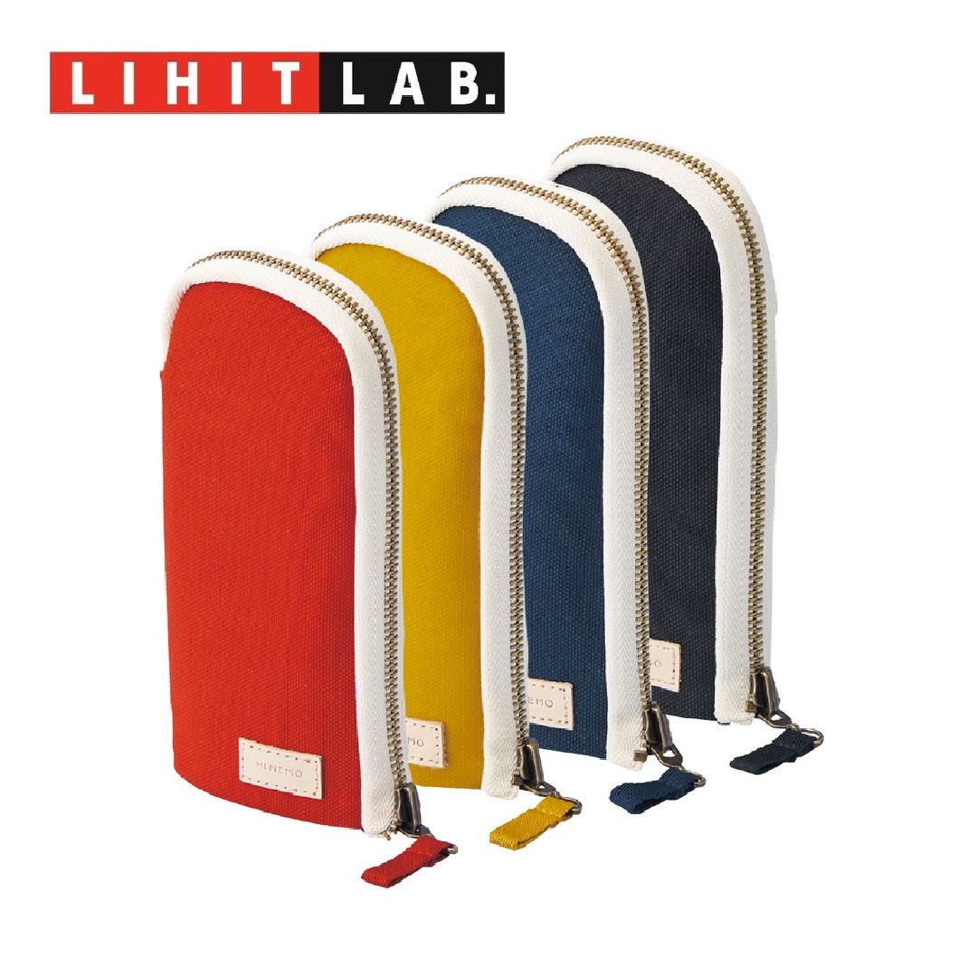 Hộp bút dạng đứng Lihit Lab Hinemo A7902 Dot Grid Stationery