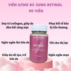 MYVITAMINS VIÊN UỐNG BỔ SUNG RETINOL 90 VIÊN