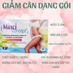 MINCI CONCEPT GIẢM CÂN 30 GÓIx6GR