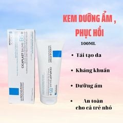 LA ROCHE POSAY KEM PHỤC HỒI CICAPLAST BAUME B5+ 100ML