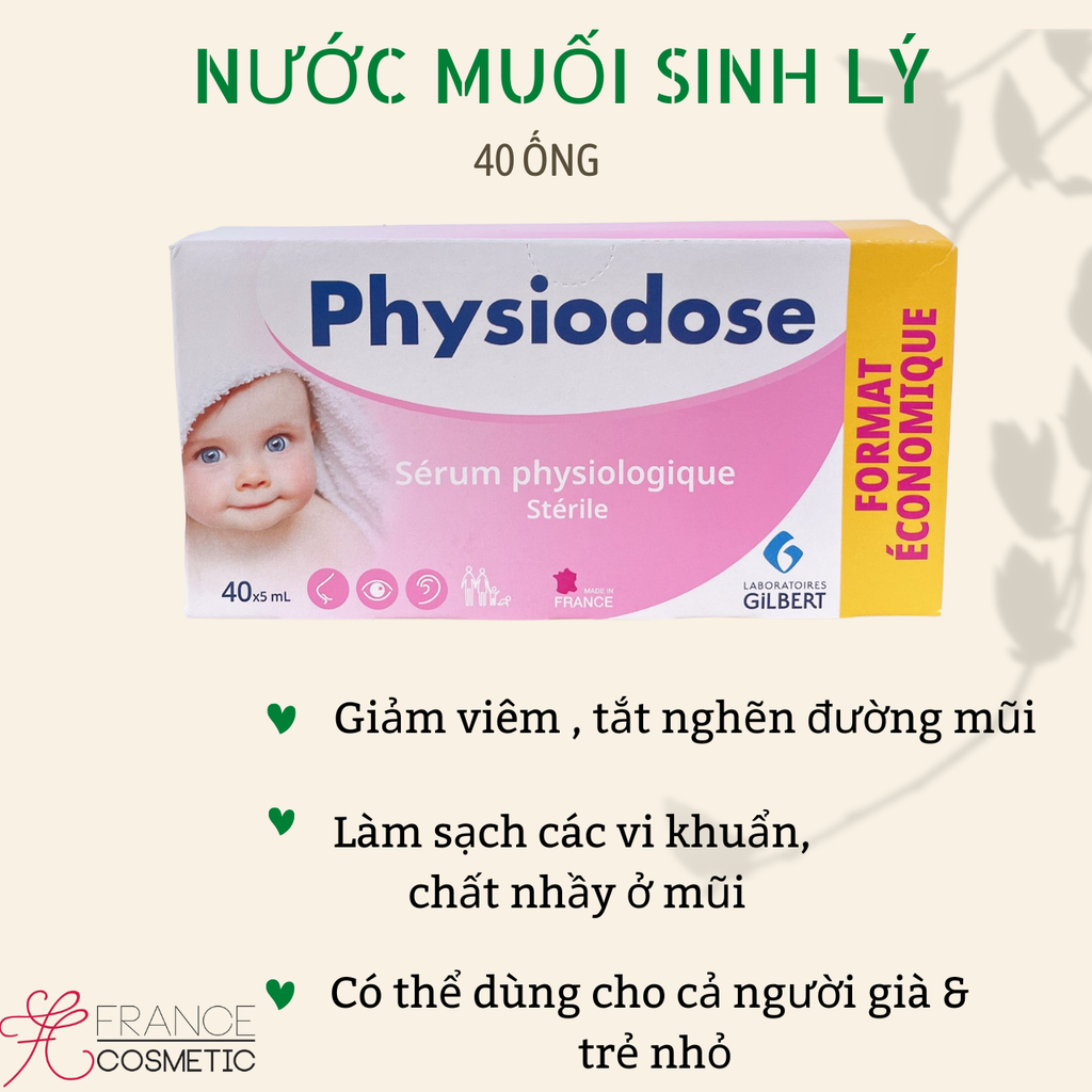 NƯỚC MUỐI SINH LÝ