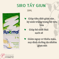 FLUVERMAL SIRO TẨY GIUN