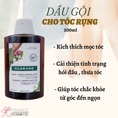 KLORANE DẦU GỘI DÀNH TÓC RỤNG 200ML