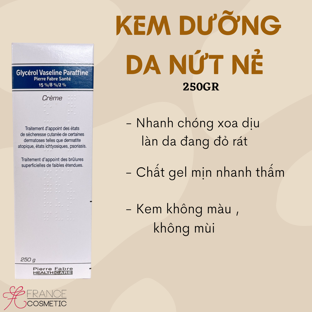 GLYCEROL KEM TRỊ CHÀM, NẺ 250G