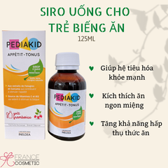 PEDIAKID CHỐNG BIẾNG ĂN APPETIT - TONUS 125ML