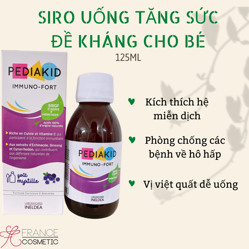 PEDIAKID IMMUNO-FORT 125 ml