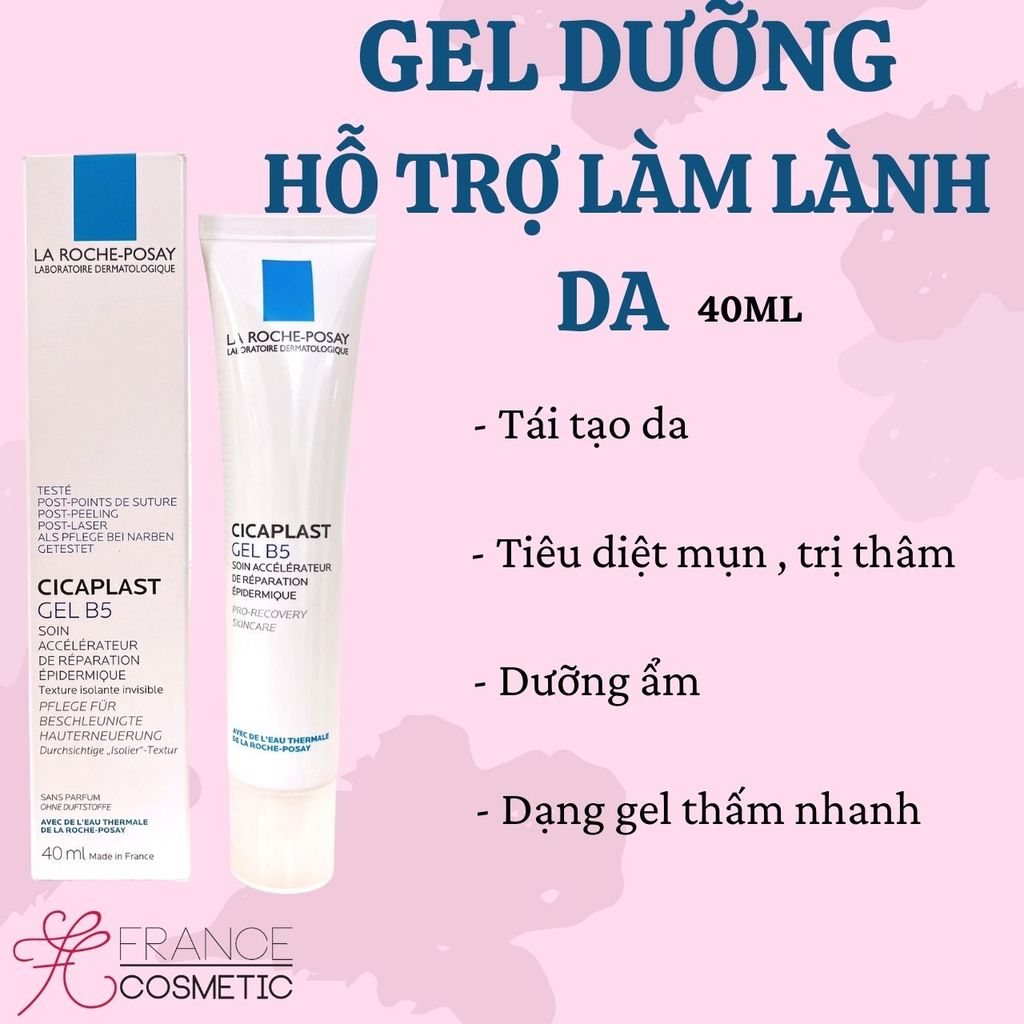 LA ROCHE POSAY GEL PHỤC HỒI CICAPLAST B5 40ML