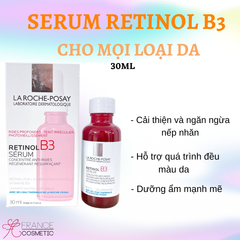 LA ROCHE POSAY SERUM RETINOL B3 TRỊ MỤN, CHỐNG LÃO HÓA 30ML (6/2024)