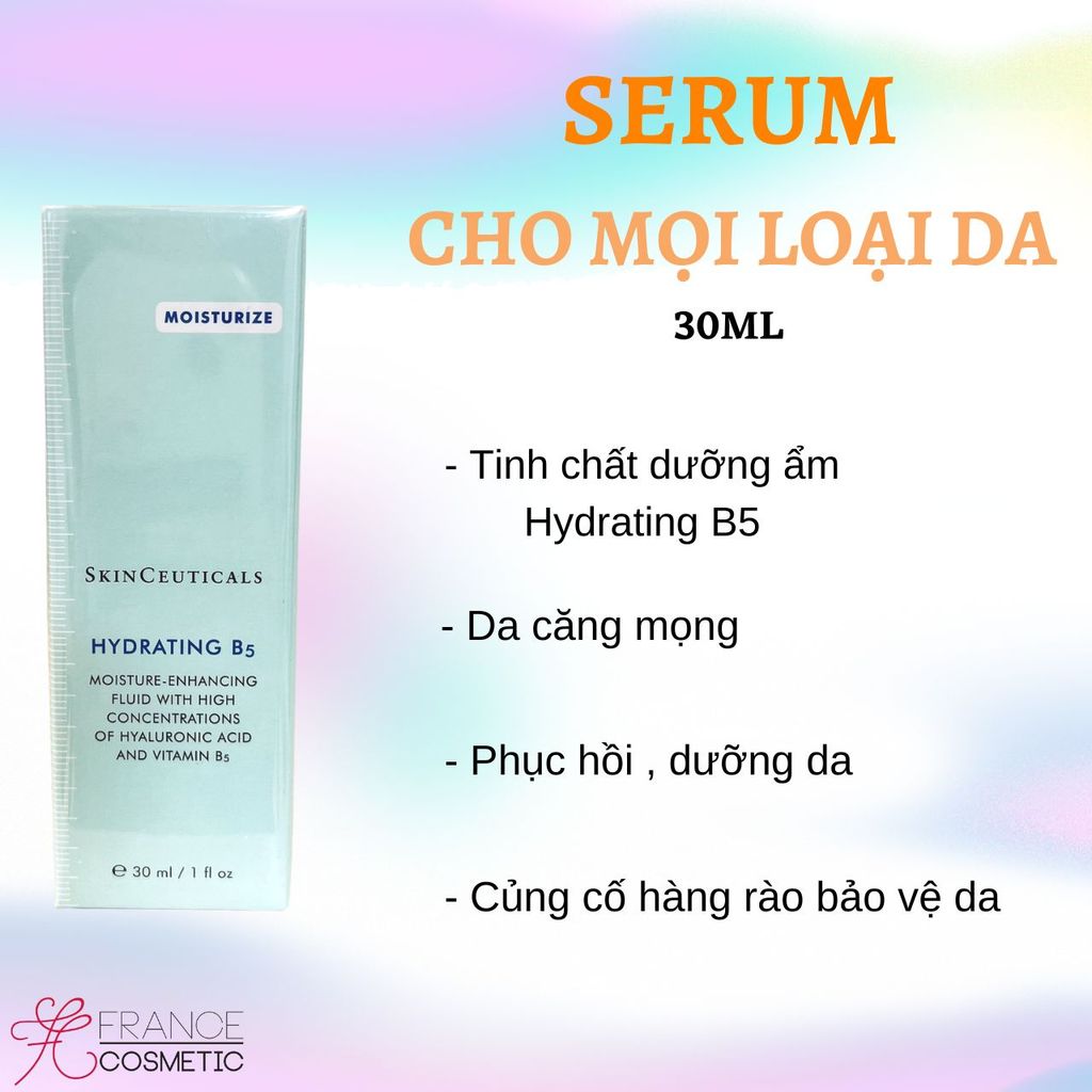 SKINCEUTICALS SERUM CẤP ẨM HYDRATING B5 30ml