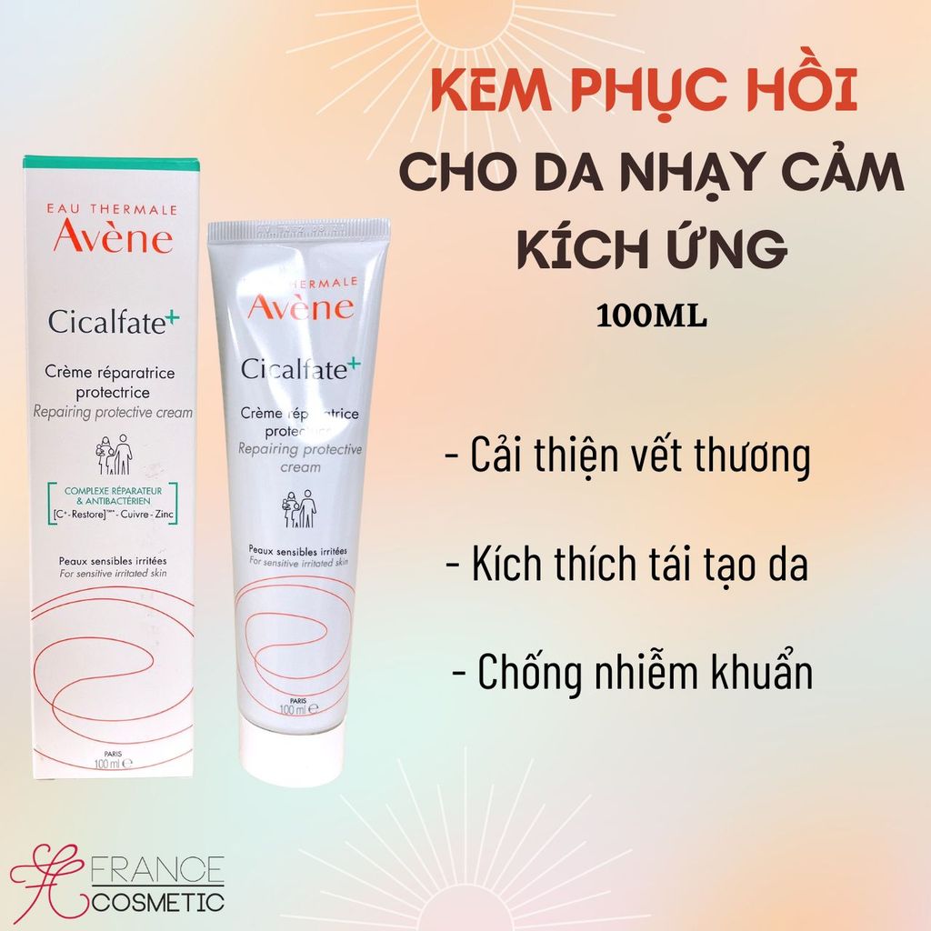 AVENE KEM PHỤC HỒI CICALFATE+ 100ML