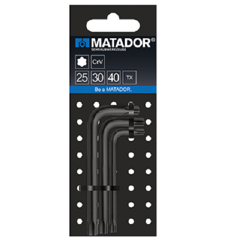 Bộ lục giác 3 chi tiết L-Key Matador 0443 9032