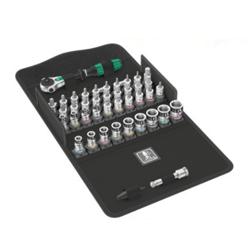 1/4'' Bộ tuýp lục giác và đầu vặn vít 42 chi tiết Wera 05003755001
