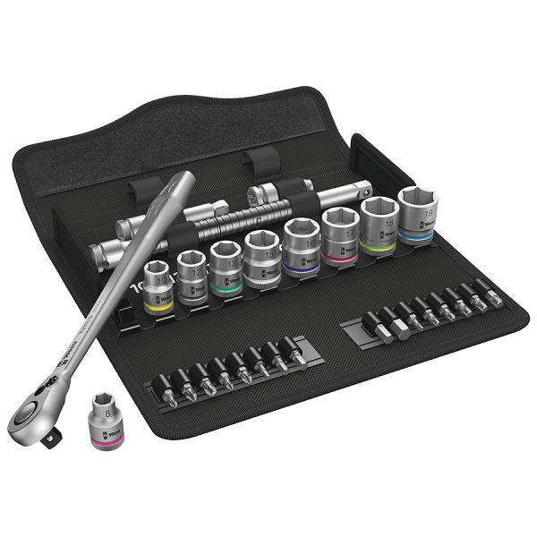 3/8'' Bộ tuýp lục giác 29 chi tiết Wera 05004048001