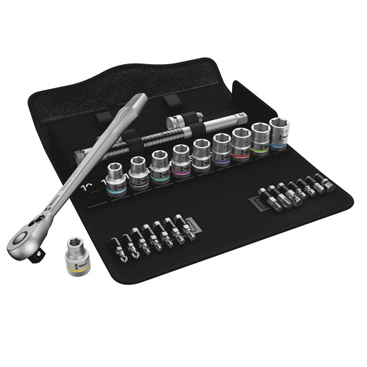 1/2'' Bộ tuýp lục giác và đầu vặn vít 28 chi tiết Wera 05004078001