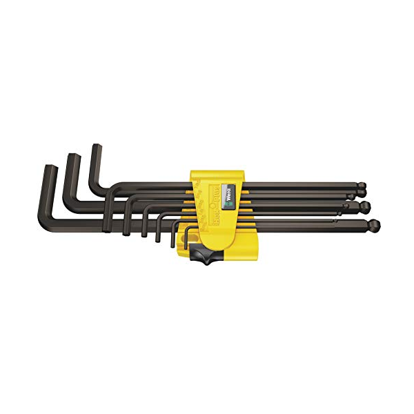 Bộ lục giác đầu bi 9 chi tiết 5/64'' - 3/8'' Wera 05022171001