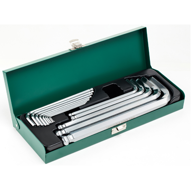 Bộ lục giác bi 14 chi tiết 1.5 - 17mm SVCM+ Sata 09141