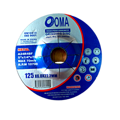 ĐÁ MÀI OMA 125MM- KT 125x6.0x22.2MM