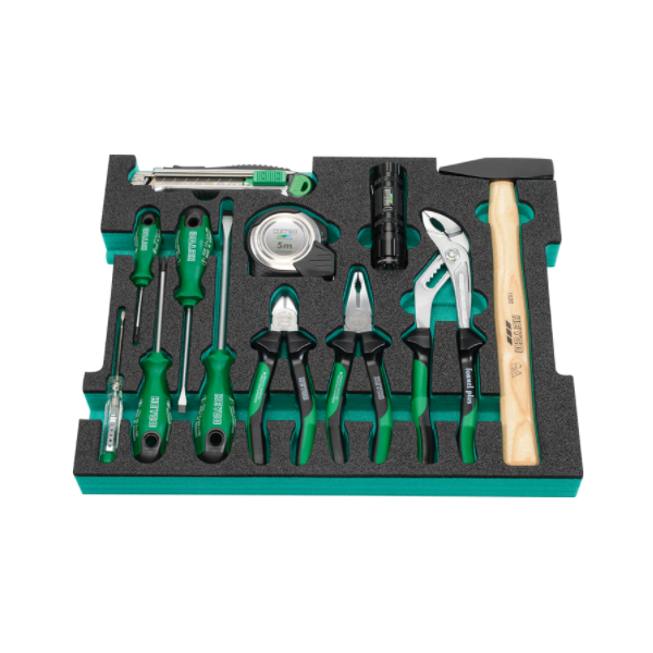 Khay đồ nghề chuyên dụng 12 chi tiết Heyco 2-67-5002-M