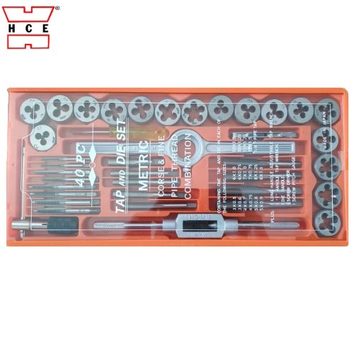 Bộ taro bàn ren 40 chi tiết M3 - M12 SKC NO74040M