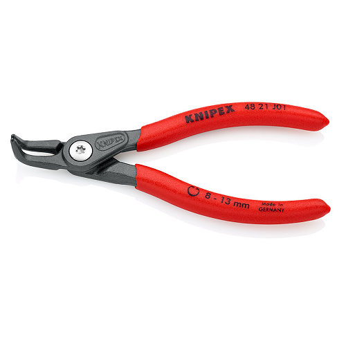 Kìm mở phe trong mũi cong 90o 130mm Knipex  48 21 J11