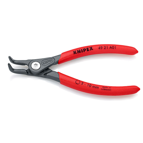 Kìm mở phe ngoài mũi cong 90o 130mm Knipex 49 21 A11