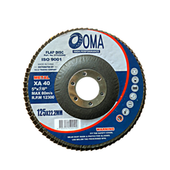 ĐÁ NHÁM XẾP OMA 125x22.2mm độ hạt #40 311252240