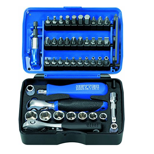 1/4'' Bộ tuýp 44 chi tiết Heytec 50829-3018