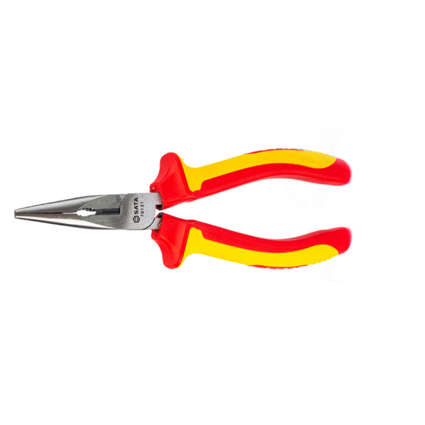 Kìm mũi nhọn cách điện VDE 10.000V 8'' Sata 70132