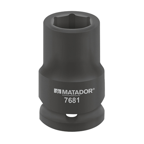 Đầu tuýp đen 1''/36mm Matador 7681 0360