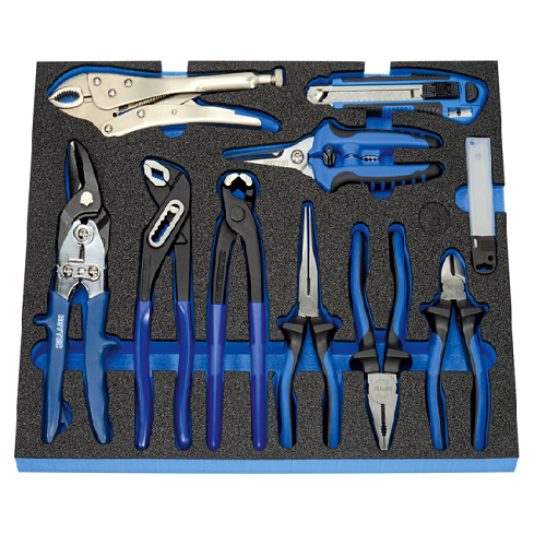 Khay kìm tổng hợp 10 chi tiết Heytec M 50829-54