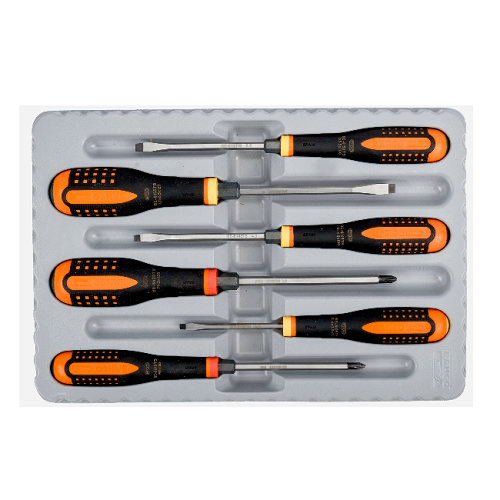 Bộ tua vít dẹp và bake 6 chi tiết BAHCO BE-9881TB