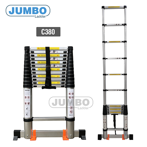 Thang rút nhôm Jumbo C380 cao cấp