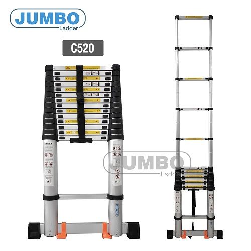 Thang rút nhôm Jumbo C520 cao cấp