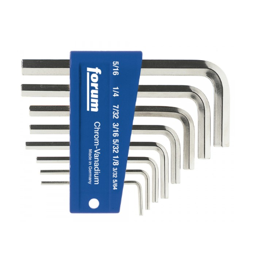 Bộ lục giác hệ inch 8 chi tiết 5/64'' - 5/16'' Forum D4242701210