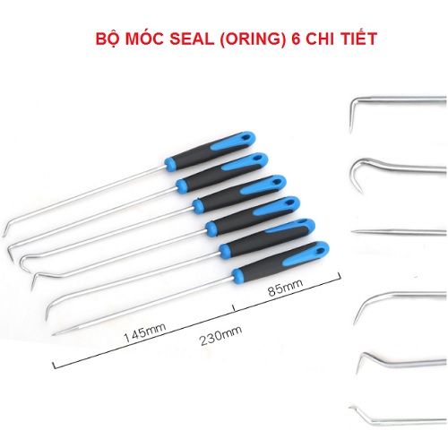 BỘ MÓC SEAL (ORING) 6 CHI TIẾT - VERTUL VR50250