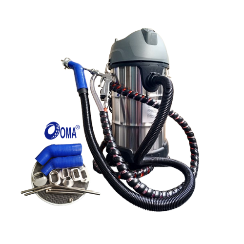 Máy bắn trấu OMA OMN24-JT380 vệ sinh cổ hút, xupap, nắp quy lát