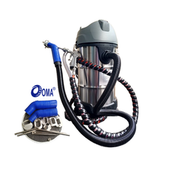 Máy bắn trấu OMA OMN24-JT380 vệ sinh cổ hút, xupap, nắp quy lát