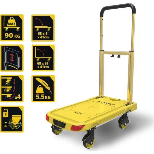 Xe đẩy hàng 4 bánh  Stanley PC518