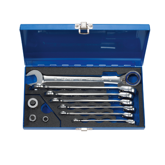 Bộ cờ lê tự động 10 chi tiết Heytec 50725-6005