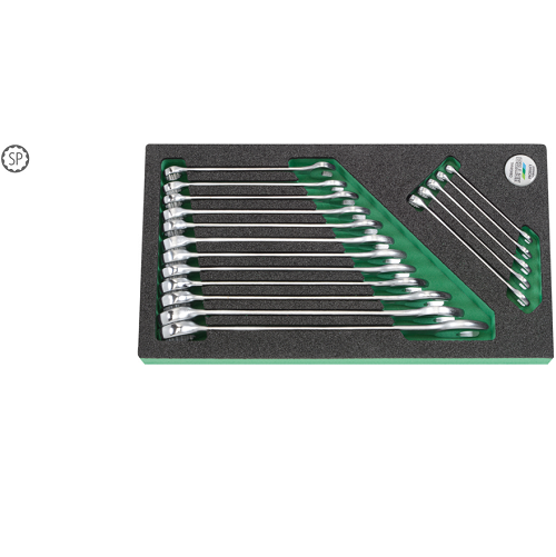 Bộ cờ lê vòng miệng 17 chi tiết 6-24mm Heyco 971-17-M