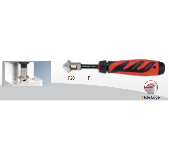 Dao cạo bavia Shaviv Aluminum Set F The Countersink 155-00222