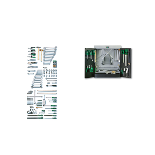 Tủ dụng cụ âm tường kèm 114 chi tiết Heyco 1101-911-AF