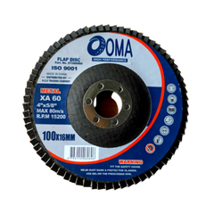 ĐÁ NHÁM XẾP OMA 100x16mm độ hạt #60 311006060