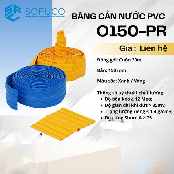 Băng Cản Nước PVC O150