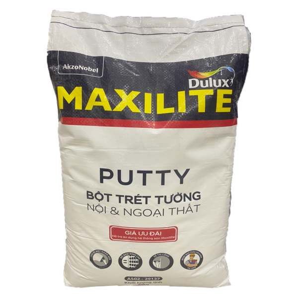 BỘT TRÉT TƯỜNG MAXILITE  NỘI VÀ NGOẠI THẤT