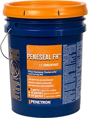 Liquid hardener PENESEAL FH - Đánh bóng sàn bê tông