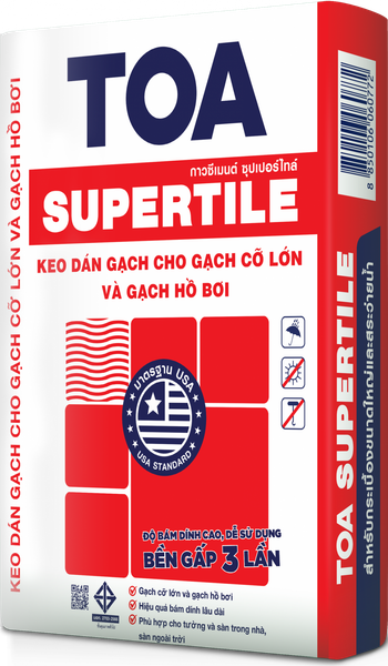 Keo dán gạch TOA Supertile