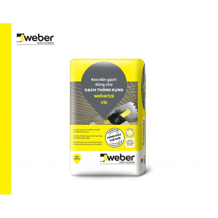 Keo dán gạch Weber.Tai vis – Hóa chất xây dựng