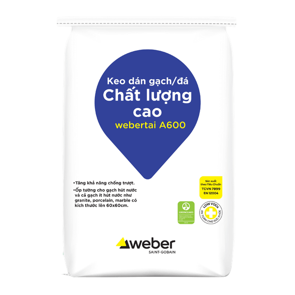 Keo dán gạch webertai A600